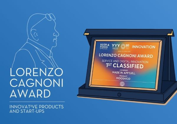 immagine in evidenza dell'articolo sul premio Lorenzo Cagnoni Award 2026, vinto da Moosaico nella categoria Service & Digital Innovation